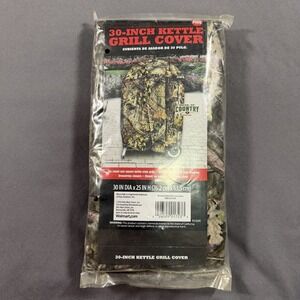 NEW! MOSSY OAK BREAK UP COUNTRY 30-INCH KETTLE GRILL COVER NWT CAMOFLAUGE